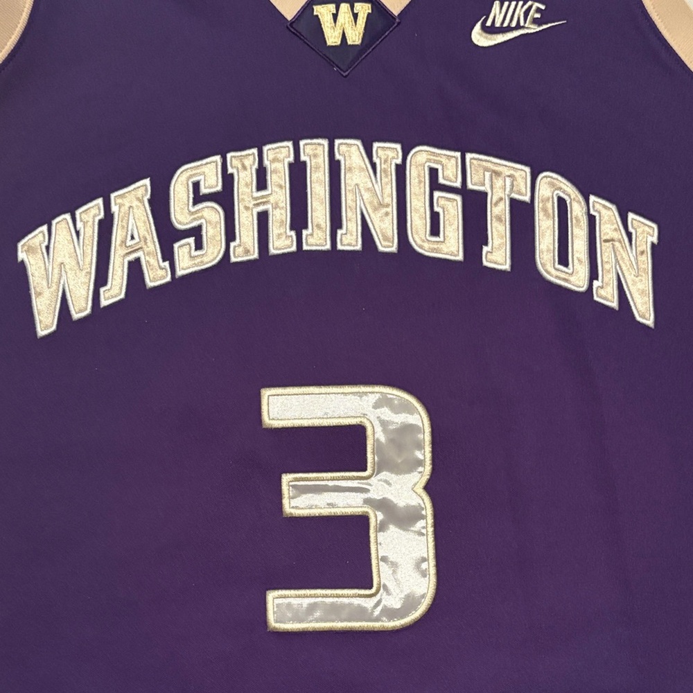 Vintage Nike Washington Purple and Gold Jersey medium - Picture 3 of 5